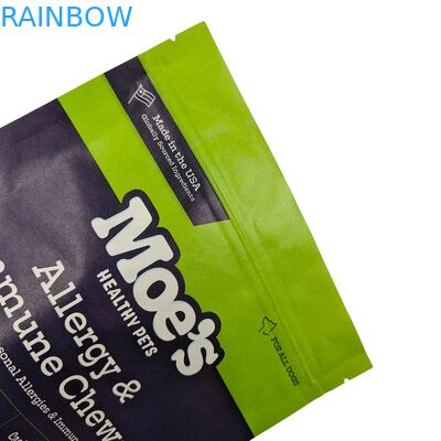 Sacs biodégradables en papier d'aluminium reconditionnables de qualité alimentaire