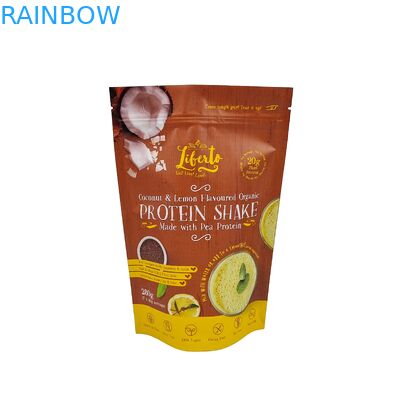 Des sacs en plastique à fermeture à glissière pour emballage en poudre