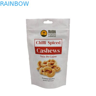 Impression numérique personnalisé imprimé Doypack Food Chocolate Bags Packaging Ziplock Stand Up Pouch