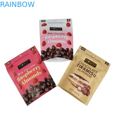 Cashew Nut Sac à fermeture éclair de qualité alimentaire Stand Up Foil d'aluminium Sac en plastique Fermeture éclair sac Mylar