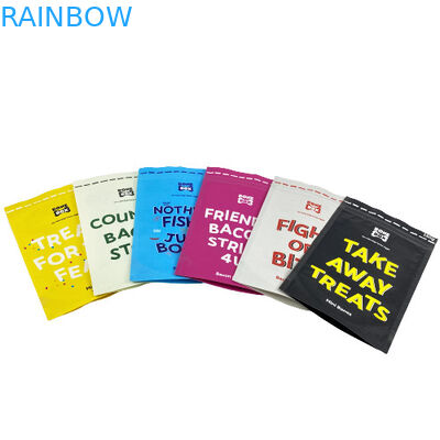 Sacs en papier kraft de qualité alimentaire Biodégradable Fermeture à glissière