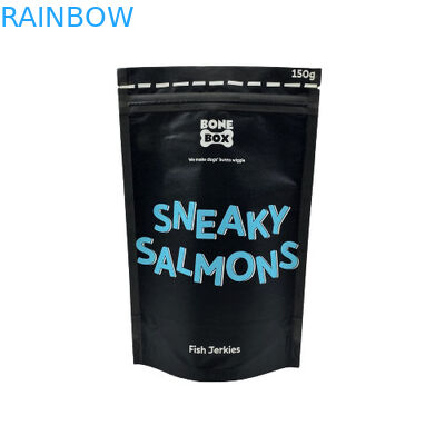 Sacs en papier kraft de qualité alimentaire Biodégradable Fermeture à glissière