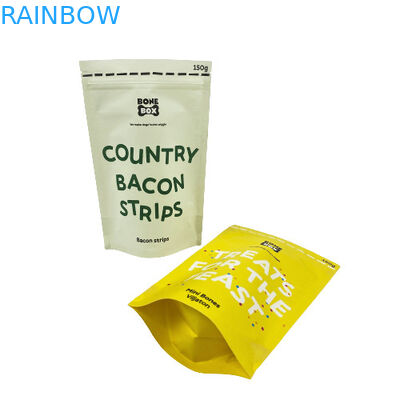 Sacoche d'emballage de grains de café biodégradable en papier kraft recyclable