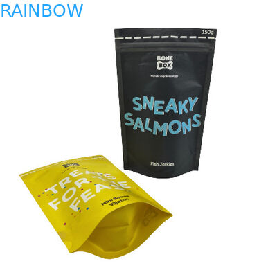 Sacoche d'emballage de grains de café biodégradable en papier kraft recyclable