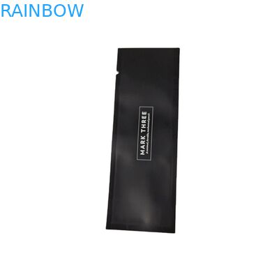 Impression personnalisée Petit MOQ Sac plat Cosmétiques échantillons emballages emballages en papier à l'odeur