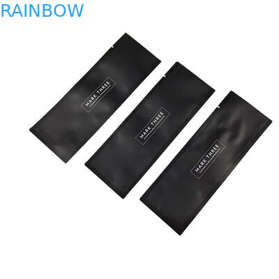 Impression personnalisée Petit MOQ Sac plat Cosmétiques échantillons emballages emballages en papier à l'odeur