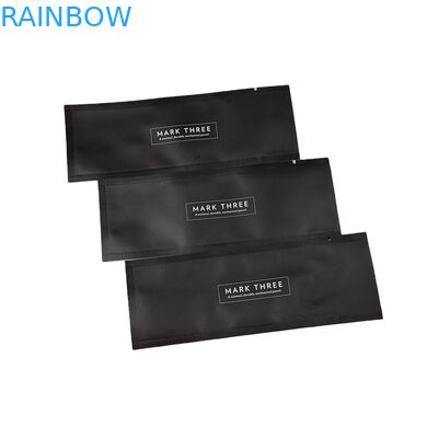 Impression personnalisée Petit MOQ Sac plat Cosmétiques échantillons emballages emballages en papier à l'odeur