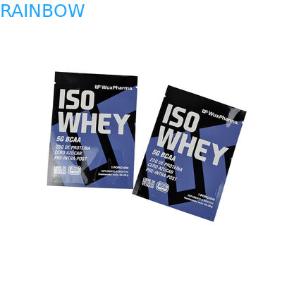 Emballage de sacs en feuille de papier à trois côtés Gardez vos paquets d'échantillons de puissance de supplément de 10 g