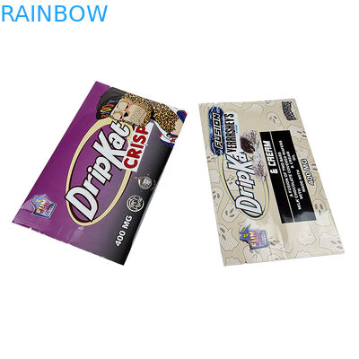 Sacs scellés de haute qualité écologiques à l' arrière en papier d'aluminium en plastique