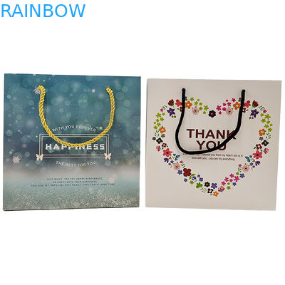 Sacs en papier personnalisés Logo imprimé recyclable biodégradable marron Plain Packaging Sac en papier kraft avec Ha tordu