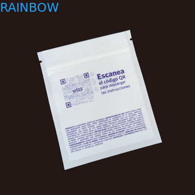 Sacs d'alignement d'impression personnalisés Sacs d'alignement dentaires clairs Fermeture à glissière Sac d'étanchéité thermique Sac de blanchiment des dents Sacs Mylar propres pour l'alignement