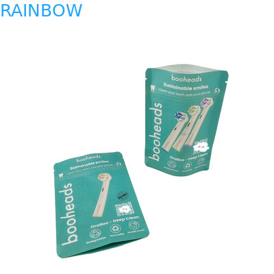 Sac biodégradable pour la lotion corporelle bain sel gel de douche sacs d'emballage alimentaire fermeture à glissière poche debout