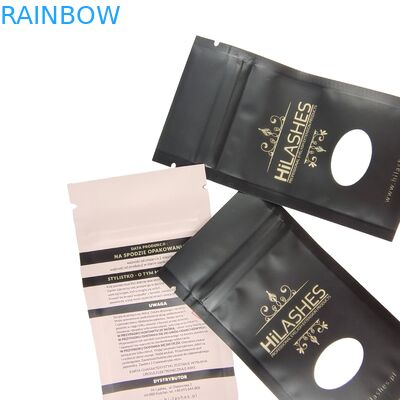 Emballage mat Poche debout Emballage en papier d'aluminium pour collation Sac fermé à glissière