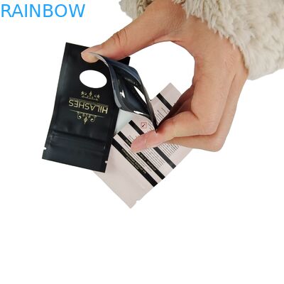 Emballage mat Poche debout Emballage en papier d'aluminium pour collation Sac fermé à glissière