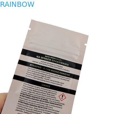 Emballage mat Poche debout Emballage en papier d'aluminium pour collation Sac fermé à glissière