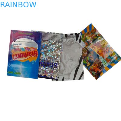 Mylar sac pour les haricots de chocolat sucre délicieux nourriture café sac à jouets debout sac avec trou suspendu