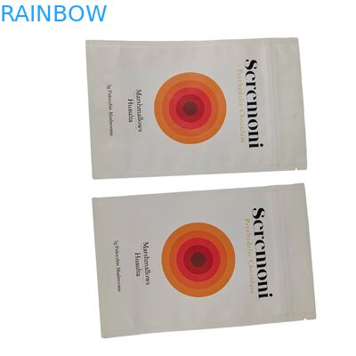 En gros Petit Sachet Taille personnalisée 10g 150g 300g Laminé Poche debout à l'odorat Sac en papier avec fermeture à glissière