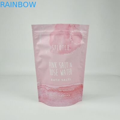 Faible MOQ 200pcs Populaire personnalisé Foil d'aluminium recouvrable debout sac à glissière pour les sacs d'emballage en poudre de protéine de lactosérum