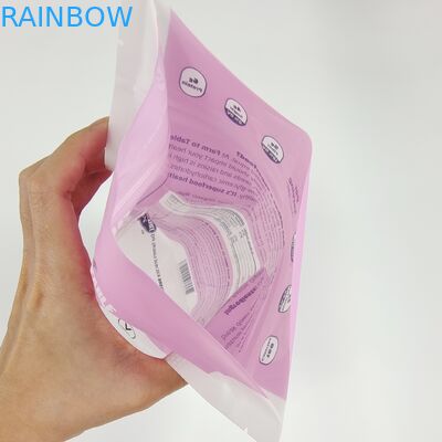 Logo personnalisé Emballage alimentaire Anti-odeur Fermeture à glissière Auto-scellé Poches debout Mat Finition effet métallique Imprimé Fermeture à glissière debout