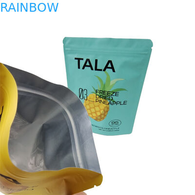 Faible MOQ Noix de cajou personnalisées Fruits secs collations Sacs d'emballage alimentaire Sac Mylar à toucher doux