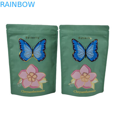 Sacs Mylar personnalisables avec fermeture à glissière Impression numérique Emballage de bonbons en caoutchouc