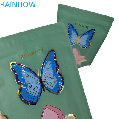 Sacs Mylar personnalisables avec fermeture à glissière Impression numérique Emballage de bonbons en caoutchouc