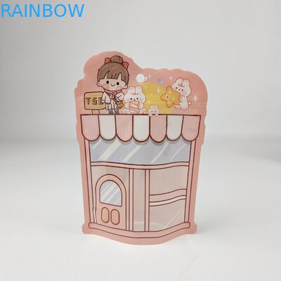 Impression à gravure finition mate Mylar Stand Up Pouch Sac d'emballage chauffant étanche Raisin facile à déchirer encoche à fermeture à glissière sacs