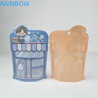 Impression à gravure finition mate Mylar Stand Up Pouch Sac d'emballage chauffant étanche Raisin facile à déchirer encoche à fermeture à glissière sacs