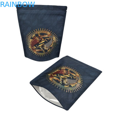 Matériau stratifié Stand Up Food Sac en plastique avec logo propre Impression numérique Emballage de bonbons gommées