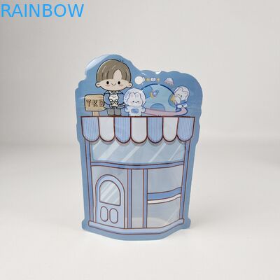 Impression par gravure Impression matte Mylar Stand Up Pouch Sac d'emballage à chaleur ré-verrouillable Raisin facile à déchirer Encoche à fermeture à glissière