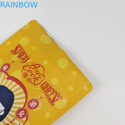 Emballage alimentaire imprimé à l'odeur 250g 500g 1kg Café bonbons personnalisés Fermeture à glissière en plastique Stand Up Pouch Mylar Ziplock Sacs