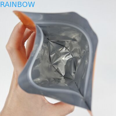 Emballage alimentaire imprimé à l'odeur 250g 500g 1kg Café bonbons personnalisés Fermeture à glissière en plastique Stand Up Pouch Mylar Ziplock Sacs