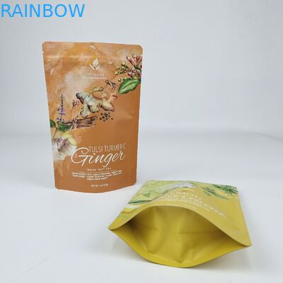 Moq personnalisé 200pcs Populaire debout Zip Lock Sacoche Pour la protéine de lactosérum poudre Pet Food Packaging Bag