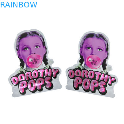 Recyclé spécialement personnalisé en forme de découpe 7 14 28g gommes poupée en aluminium à l'épreuve des enfants