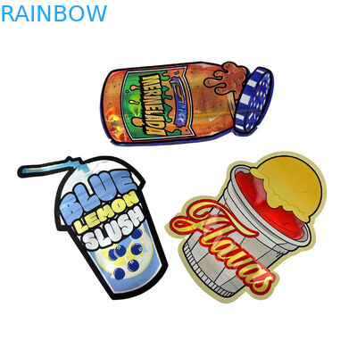 Recyclé spécialement personnalisé en forme de découpe 7 14 28g gommes poupée en aluminium à l'épreuve des enfants