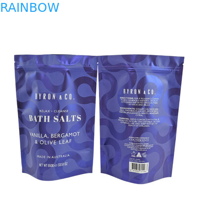 Sacs Mylar pour les aliments en papier kraft à fermeture éclair