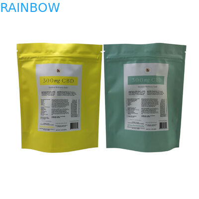 Sacs à thé à imprimer sur mesure à nouveau verrouillable Mylar Stand Up pouch avec sac à thé fermeture à glissière