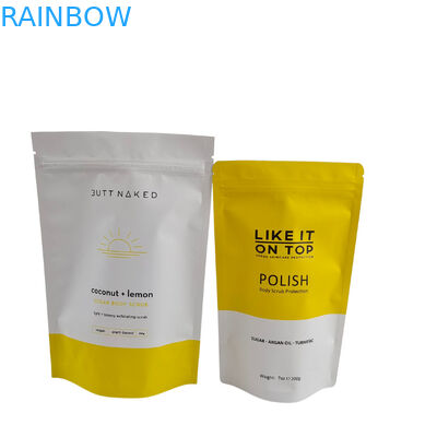 Sacs à thé à imprimer sur mesure à nouveau verrouillable Mylar Stand Up pouch avec sac à thé fermeture à glissière