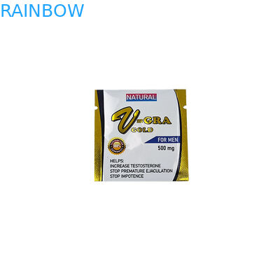 Sacs d'emballage à logo personnalisé Sac à fermeture à glissière Sac d'emballage Snack Bonbons Fruits secs Trois côtés scellés Poche