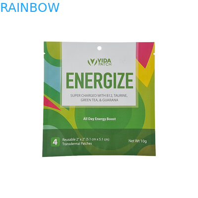 Sacs d'emballage à logo personnalisé Sac à fermeture à glissière Sac d'emballage Snack Bonbons Fruits secs Trois côtés scellés Poche