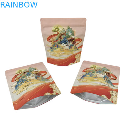 Ventes en gros de sacs en plastique avec fermeture à glissière pour les aliments Sacs anti-odeur avec logo Sacs Mylar ré-fermables pour les épices