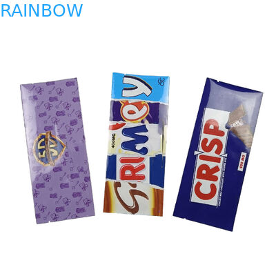 Sachet de poudre de protéines de sucre et de café vide à l' arrière du sac d'emballage scellé