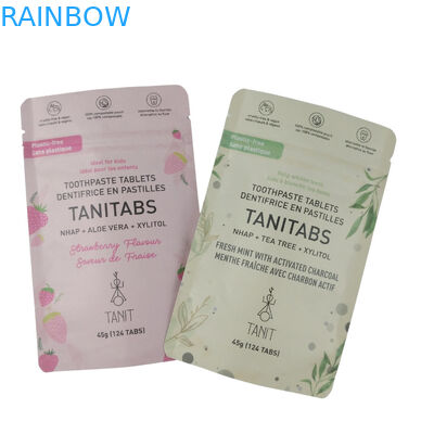 Emballages alimentaires écologiques à fermeture à glissière 100% biodégradables
