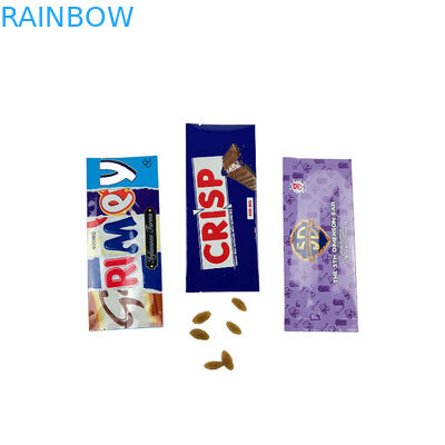 Sacs en plastique imprimés sur mesure Enveloppe à barres de protéines Emballage Stick Pouch Poudre de chocolat Thé de café Sac à dos de joint