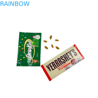 Impression personnalisée en papier d'aluminium Barres de protéines Emballage Sachet Noix de qualité alimentaire Barre de chocolat Emballage Petit sac en plastique