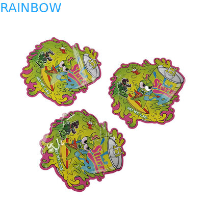 Impression sur mesure Emballage conception sacs anti-odeur stockage des aliments re-verrouillable 3,5g sacs à collations emballage en plastique sacs Mylar