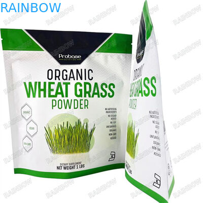 Sac d'emballage en plastique à fermeture à glissière réutilisable sur mesure, sac à main, sac à manger, emballage alimentaire, résistant à l'odorat, vitre transparente