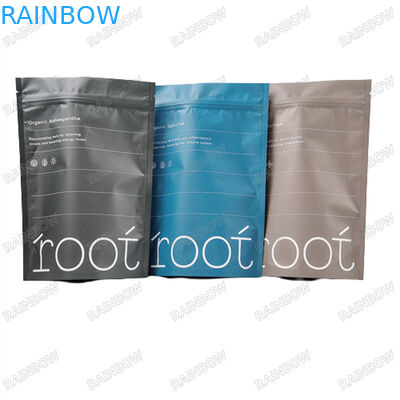 Logo Impression personnalisée Sacs réutilisables pour le démaquillage du corps échantillon étanche à l'eau Sacoche debout avec fermeture à glissière