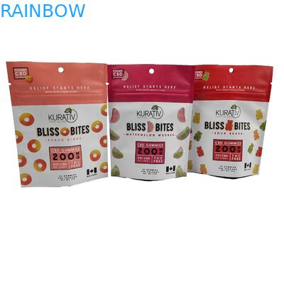 Sacs d'emballage de qualité alimentaire sur mesure imprimés Mylar Sacoche de café