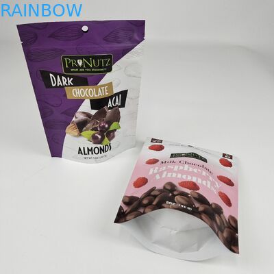 Conception personnalisée 250g 500g Feuille d'aluminium à l'épreuve de la lumière sac d'emballage Mylar Fermeture à glissière sac à l'épreuve de l'odeur sachet de paquets